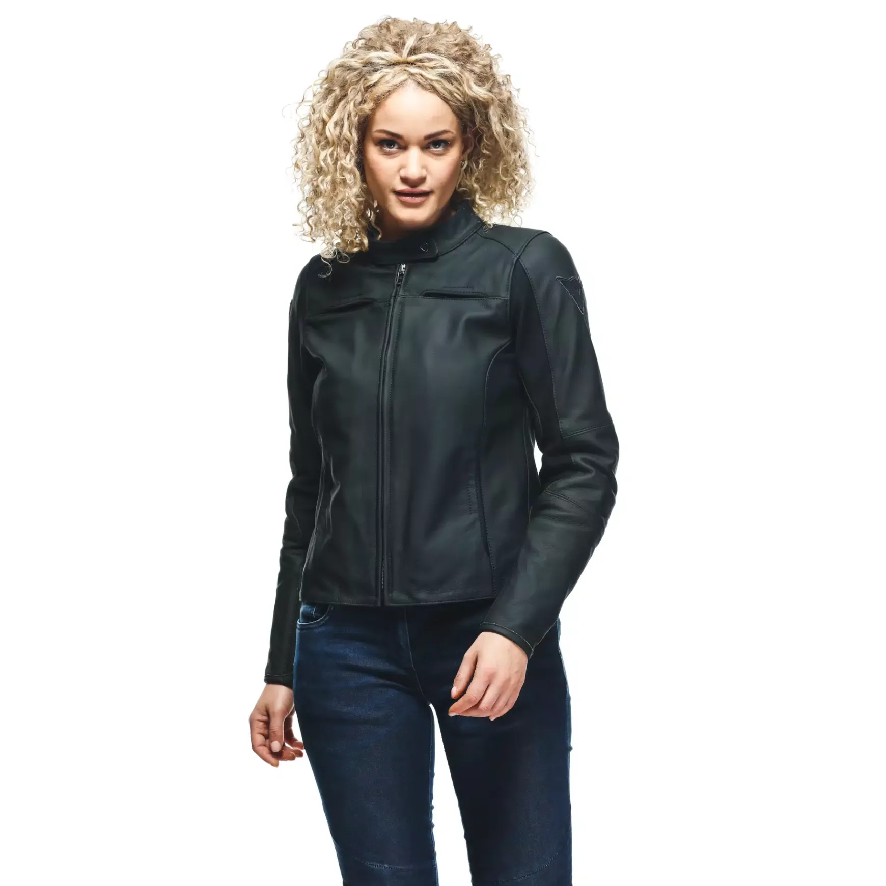 Dainese RAZON 2 LADY LEATHER JACKET BLACK Best