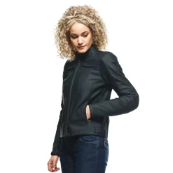 Dainese RAZON 2 LADY LEATHER JACKET BLACK Best