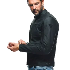 Dainese RAZON 2 LEATHER JACKET BLACK Discount
