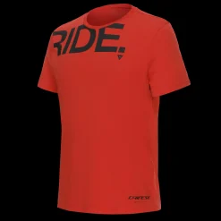 Dainese RIDE RESPECT - RUNDHALS T SHIRT HERREN RACING-RED Online