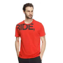 Dainese RIDE RESPECT - RUNDHALS T SHIRT HERREN RACING-RED Online