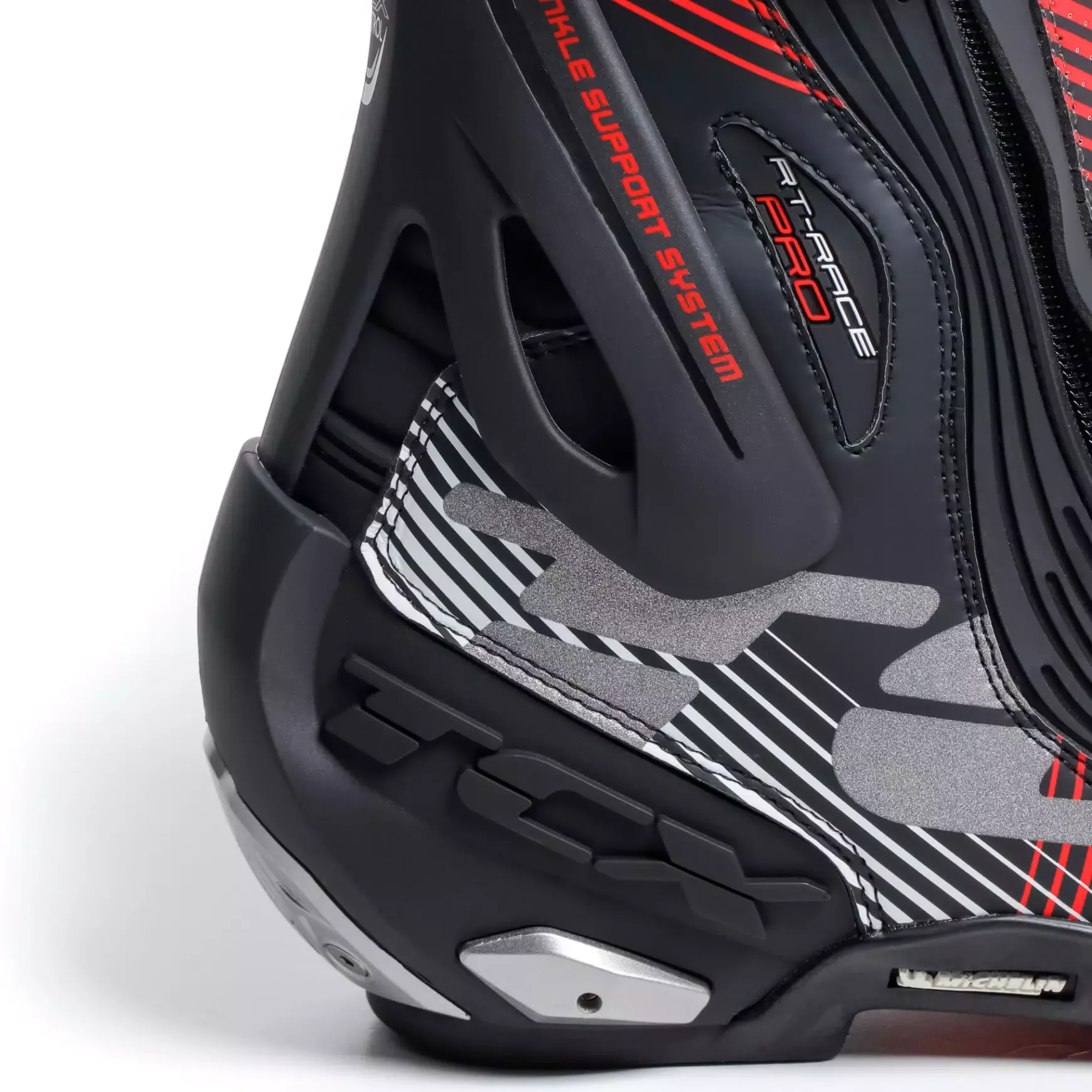 Dainese RT-RACE PRO AIR RACING MOTORRADSTIEFEL HERREN - SCHWARZ/ROT/WEISS Clearance