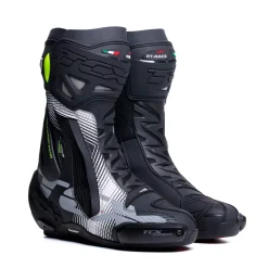 Dainese RT-RACE PRO AIR RACING MOTORRADSTIEFEL HERREN - SCHWARZ/WEISS/GRAU Best