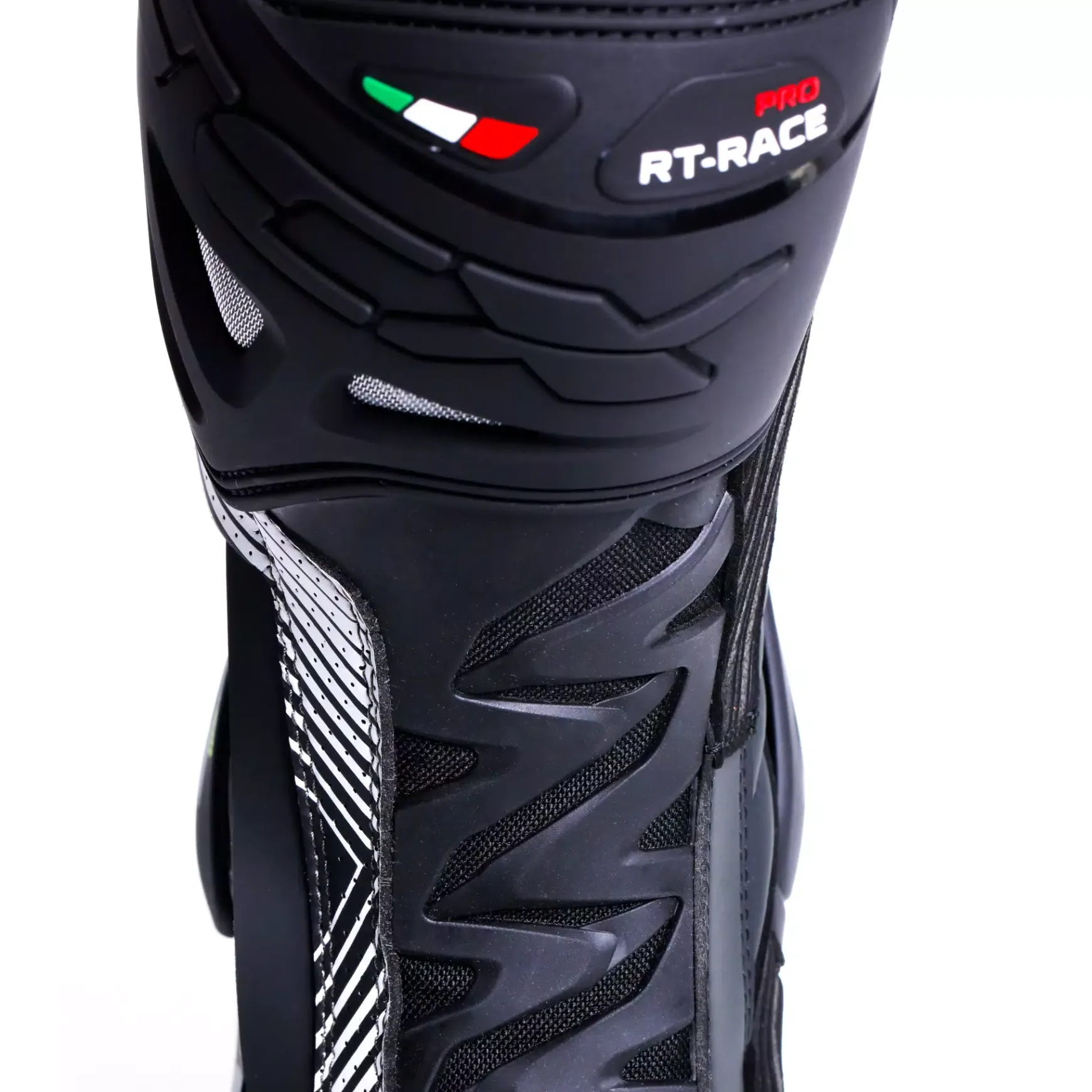 Dainese RT-RACE PRO AIR RACING MOTORRADSTIEFEL HERREN - SCHWARZ/WEISS/GRAU Best