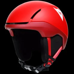 Dainese SCARABEO ELEMENTO SKIHELME FÜR KINDER METALLIC-RED/WHITE-LOGO New
