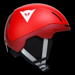 Dainese SCARABEO ELEMENTO SKIHELME FÜR KINDER METALLIC-RED/WHITE-LOGO New