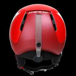 Dainese SCARABEO ELEMENTO SKIHELME FÜR KINDER METALLIC-RED/WHITE-LOGO New