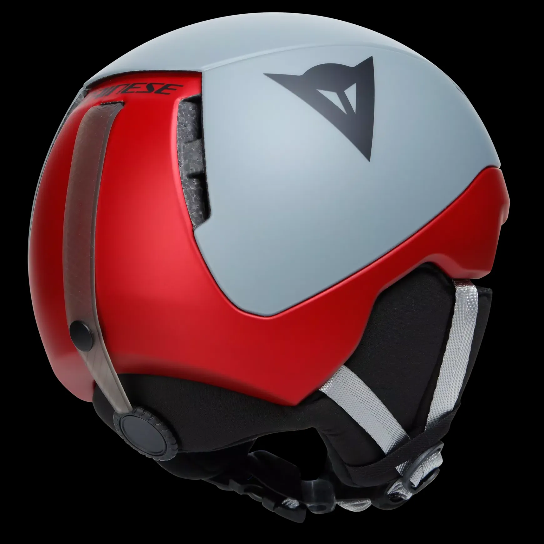 Dainese SCARABEO ELEMENTO SKIHELME FÜR KINDER METALLIC-RED/NARDO-GRAY Best