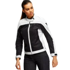 Dainese SEVILLA AIR LADY TEX JACKET BLACK/GLACIER-GRAY Sale