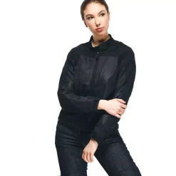 Dainese SEVILLA AIR LADY TEX JACKET BLACK/BLACK Discount