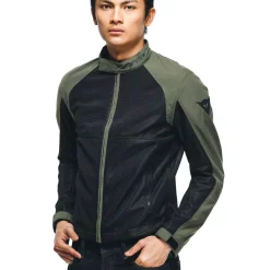 Dainese SEVILLA AIR TEX JACKET BLACK/GRAPE-LEAF Outlet