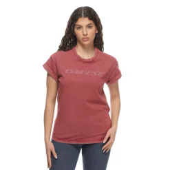 Dainese SFUMATA - RUNDHALS T SHIRT DAMEN RED PEAR Discount