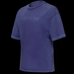 Dainese SFUMATA - RUNDHALS T SHIRT HERREN ORIENTAL BLUE Hot