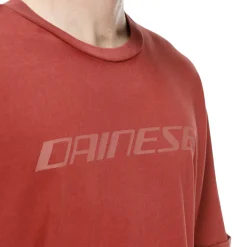 Dainese SFUMATA - RUNDHALS T SHIRT HERREN RED PEAR Hot