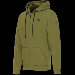 Dainese SPEED DEMON - HOODIE MIT REISSVERSCHLUSS 100% BAUMWOLLE OLIVE BRANCH Sale