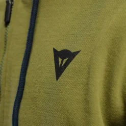 Dainese SPEED DEMON - HOODIE MIT REISSVERSCHLUSS 100% BAUMWOLLE OLIVE BRANCH Sale