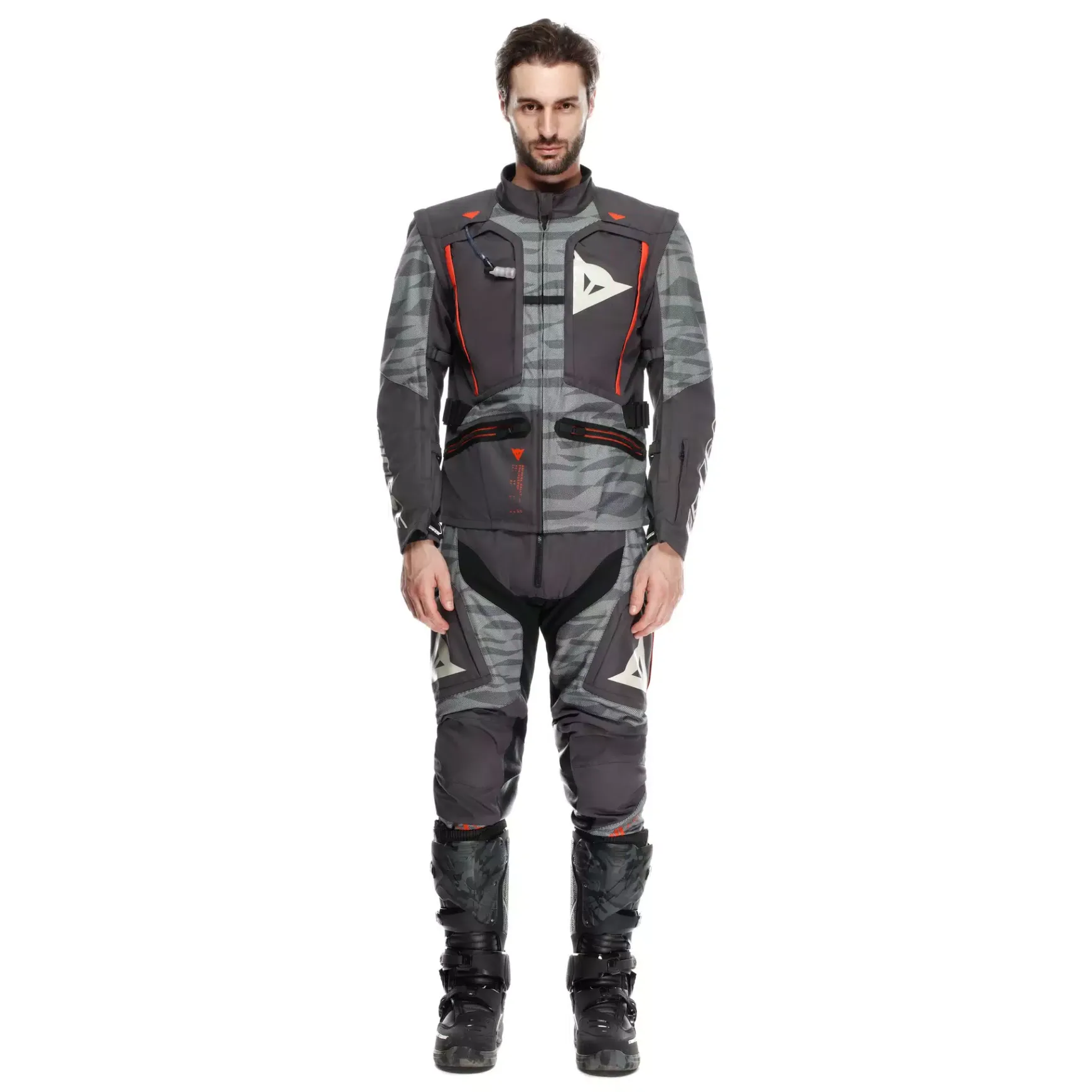 Dainese STERRATO - MOTORRADJACKE TEXTIL OFF-ROAD HERREN EBONY/DESERT SAGE Best
