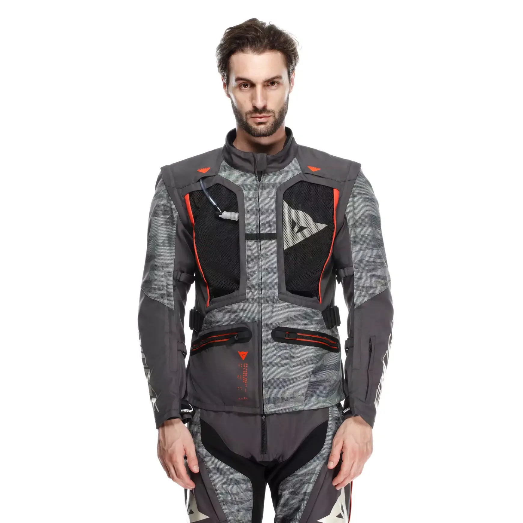 Dainese STERRATO - MOTORRADJACKE TEXTIL OFF-ROAD HERREN EBONY/DESERT SAGE Best