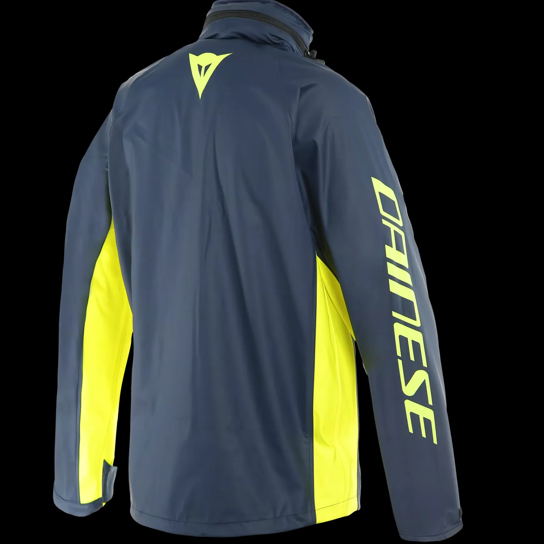 Dainese STORM 2 UNISEX JACKET BLACK-IRIS/FLUO-YELLOW Hot