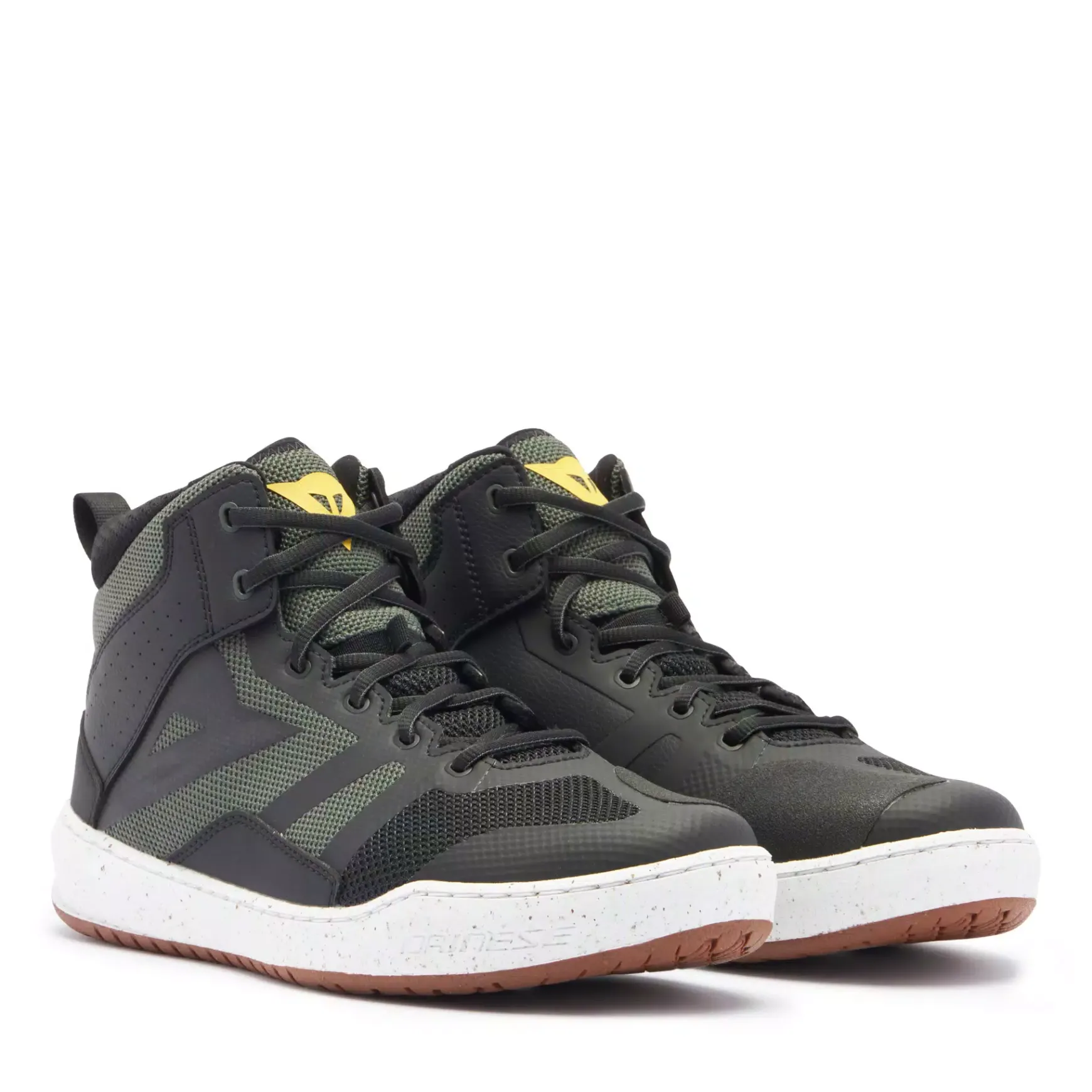 Dainese SUBURB AIR SHOES BLACK/WHITE/ARMY GREEN Hot