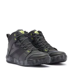 Dainese SUBURB D-WP SHOES BLACK/CAMO/ACID YELLOW