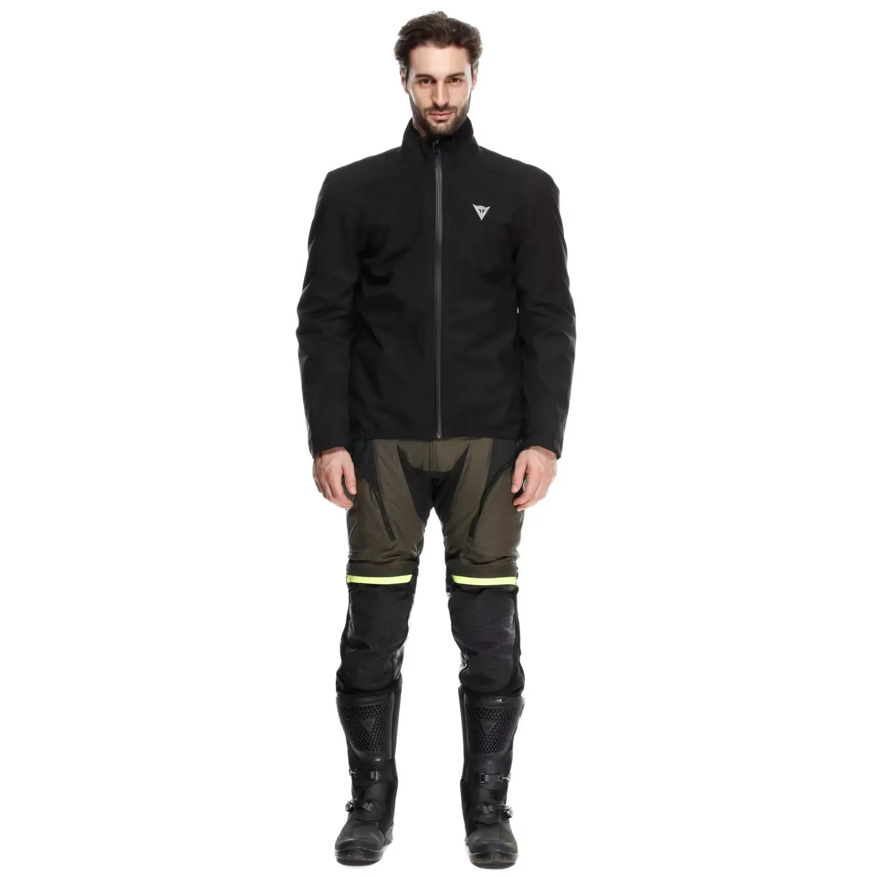 Dainese SUPER ADVENTURE ABSØLUTESHELL™ - MOTORRADJACKE OFF-ROAD HERREN TARMAC/BLACK/FLUO YELLOW Clearance