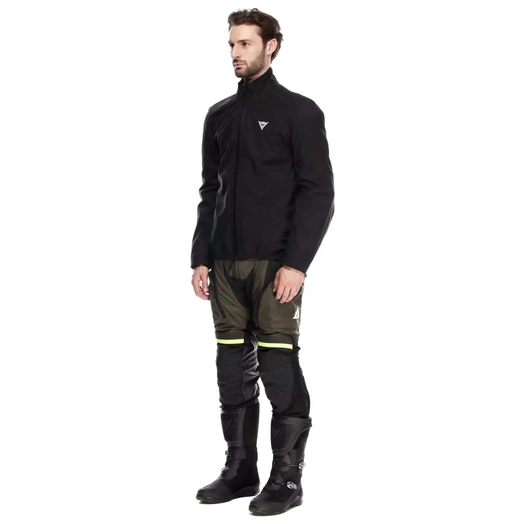 Dainese SUPER ADVENTURE ABSØLUTESHELL™ - MOTORRADJACKE OFF-ROAD HERREN TARMAC/BLACK/FLUO YELLOW Clearance