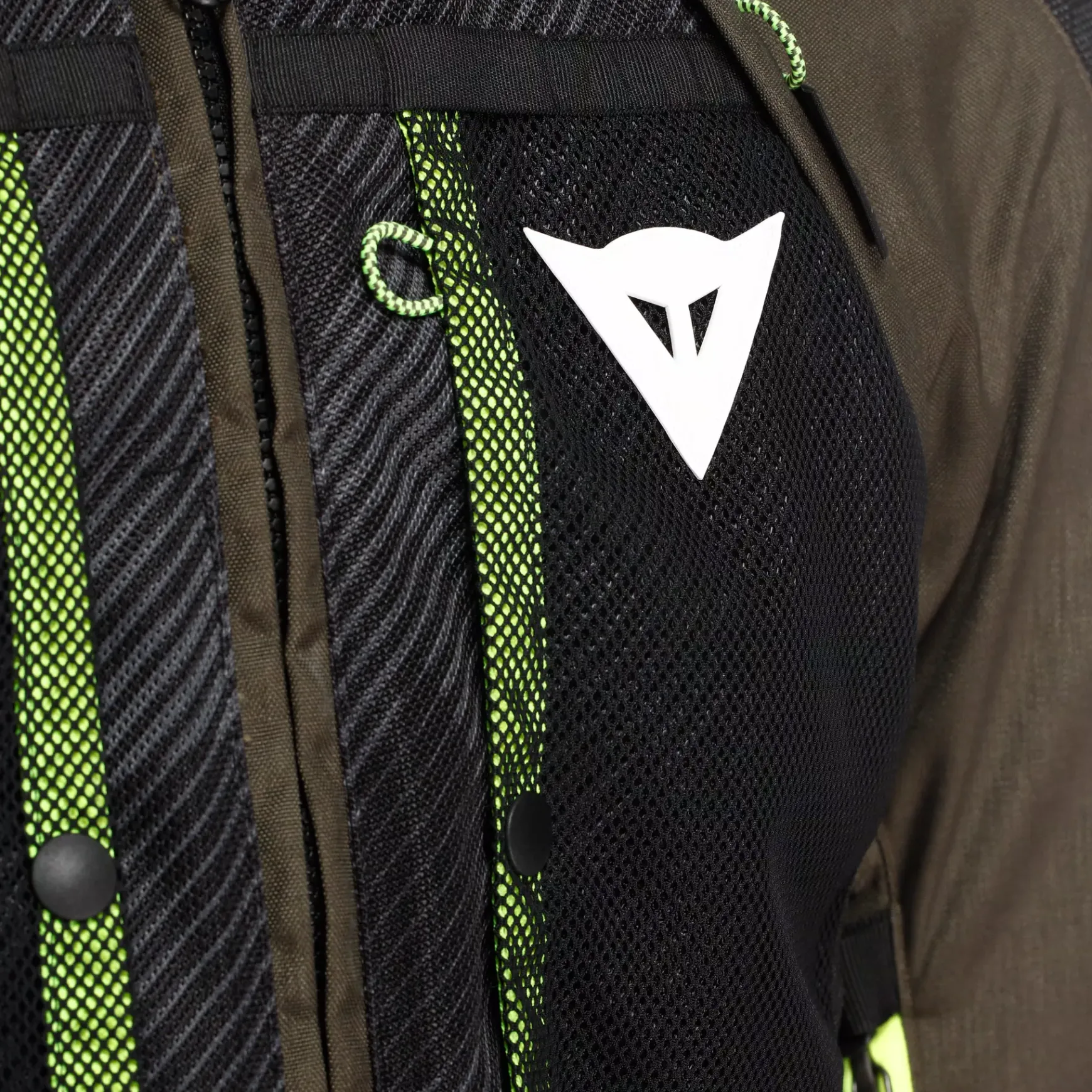Dainese SUPER ADVENTURE ABSØLUTESHELL™ - MOTORRADJACKE OFF-ROAD HERREN TARMAC/BLACK/FLUO YELLOW Clearance