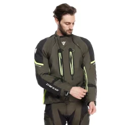 Dainese SUPER ADVENTURE ABSØLUTESHELL™ - MOTORRADJACKE OFF-ROAD HERREN TARMAC/BLACK/FLUO YELLOW Clearance