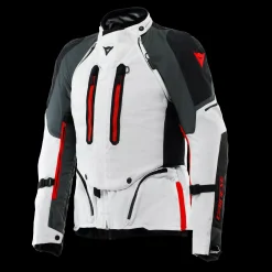 Dainese SUPER ADVENTURE ABSØLUTESHELL™ - MOTORRADJACKE OFF-ROAD HERREN GLACIER-GREY/IRON-GATE/RED Clearance