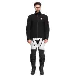 Dainese SUPER ADVENTURE ABSØLUTESHELL™ - MOTORRADJACKE OFF-ROAD HERREN GLACIER-GREY/IRON-GATE/RED Clearance