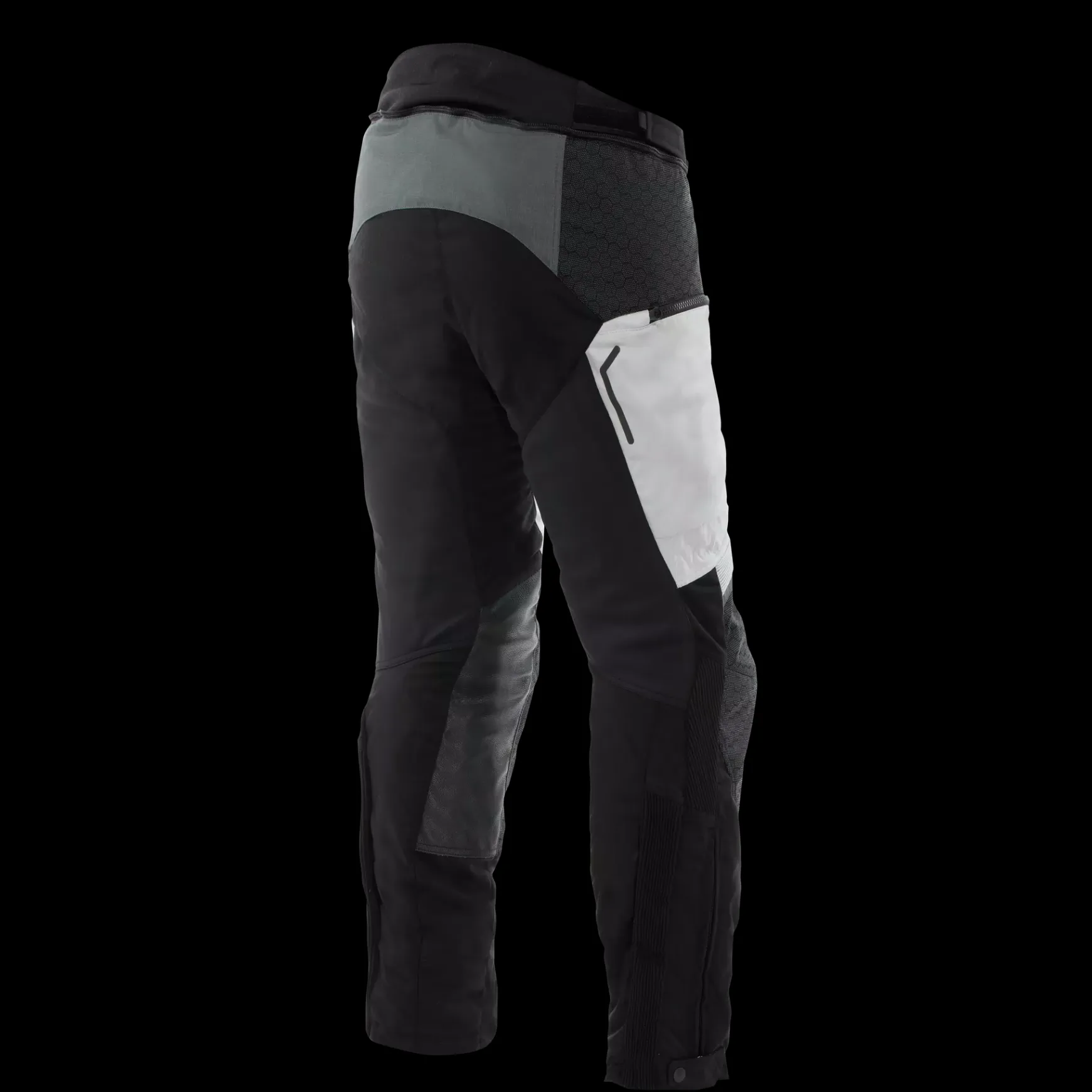 Dainese SUPER ADVENTURE ABSØLUTESHELL™ - OFF-ROAD-MOTORENHOSEN HERREN BLACK/GLACIER-GREY/RED New