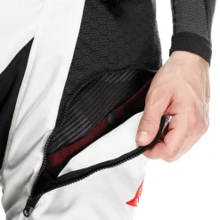 Dainese SUPER ADVENTURE ABSØLUTESHELL™ - OFF-ROAD-MOTORENHOSEN HERREN BLACK/GLACIER-GREY/RED New