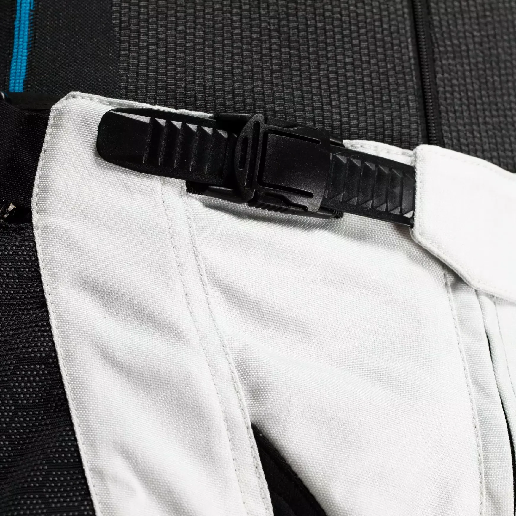 Dainese SUPER ADVENTURE ABSØLUTESHELL™ - OFF-ROAD-MOTORENHOSEN HERREN BLACK/GLACIER-GREY/RED New