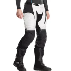 Dainese SUPER ADVENTURE ABSØLUTESHELL™ - OFF-ROAD-MOTORENHOSEN HERREN BLACK/GLACIER-GREY/RED New