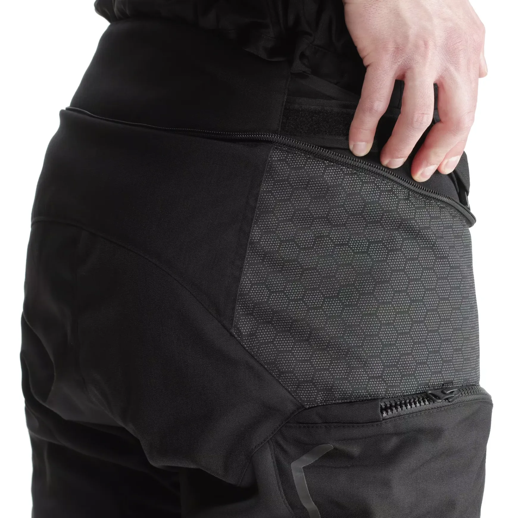 Dainese SUPER ADVENTURE ABSØLUTESHELL™ - OFF-ROAD-MOTORENHOSEN HERREN BLACK/BLACK/BLUE