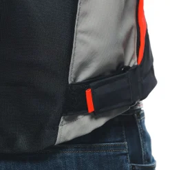 Dainese SUPER RIDER 2 ABSOLUTESHELL™ JACKET BLACK/DARK-GULL-GRAY/FLUO-RED Hot