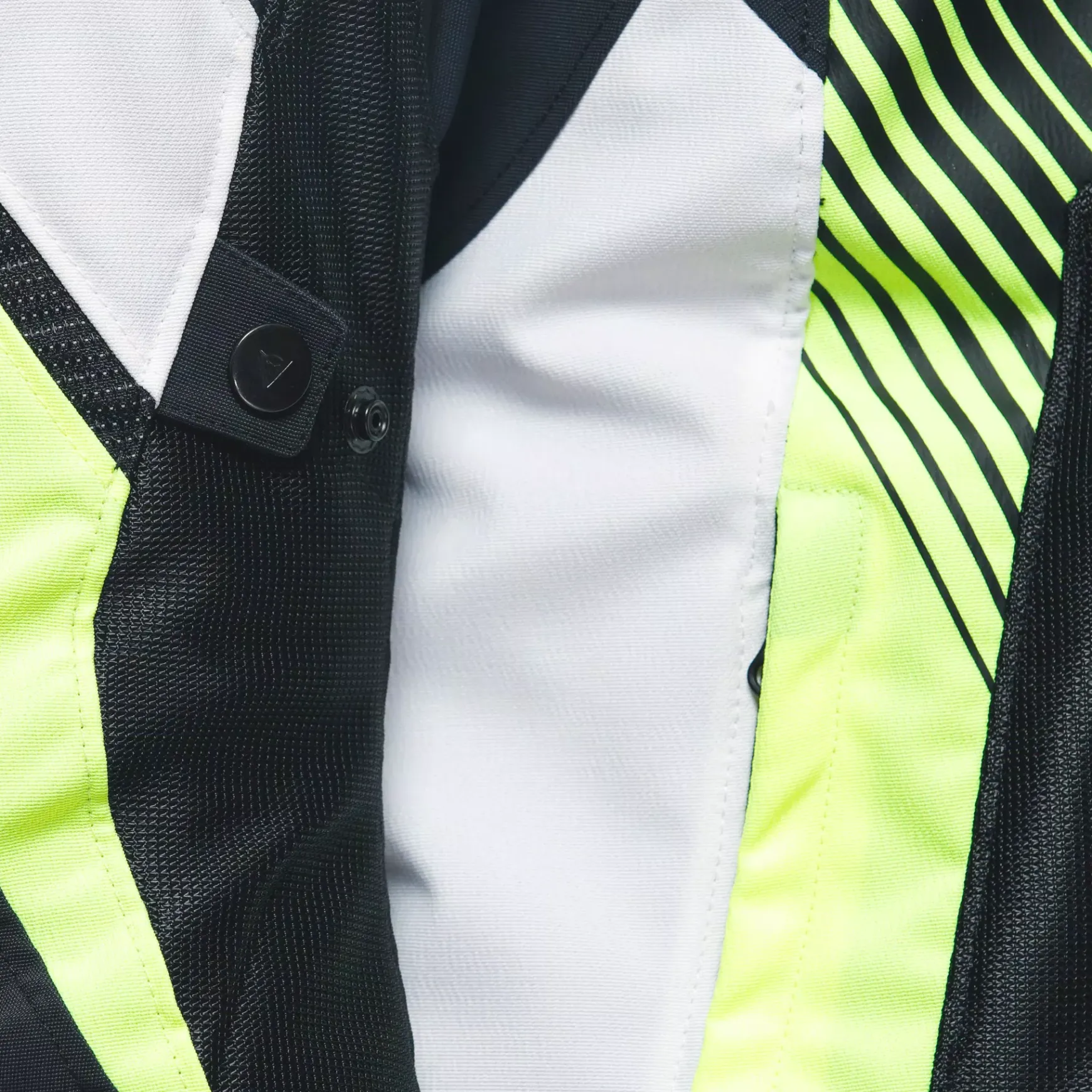 Dainese SUPER RIDER 2 ABSOLUTESHELL™ JACKET BLACK/WHITE/FLUO-YELLOW Sale