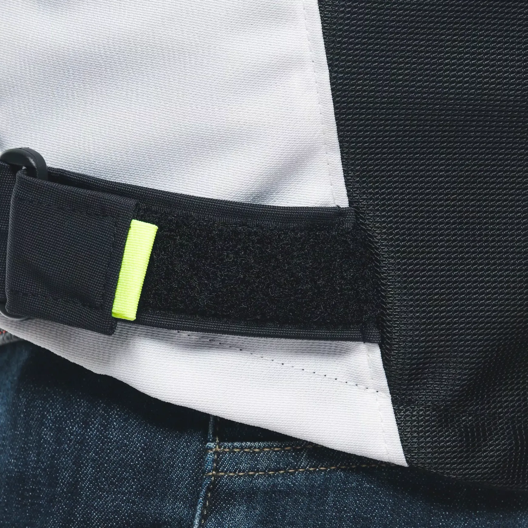 Dainese SUPER RIDER 2 ABSOLUTESHELL™ JACKET BLACK/WHITE/FLUO-YELLOW Sale