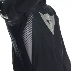 Dainese SUPER SPEED 4 LEATHER JACKET BLACK-MATT/CHARCOAL-GRAY Sale