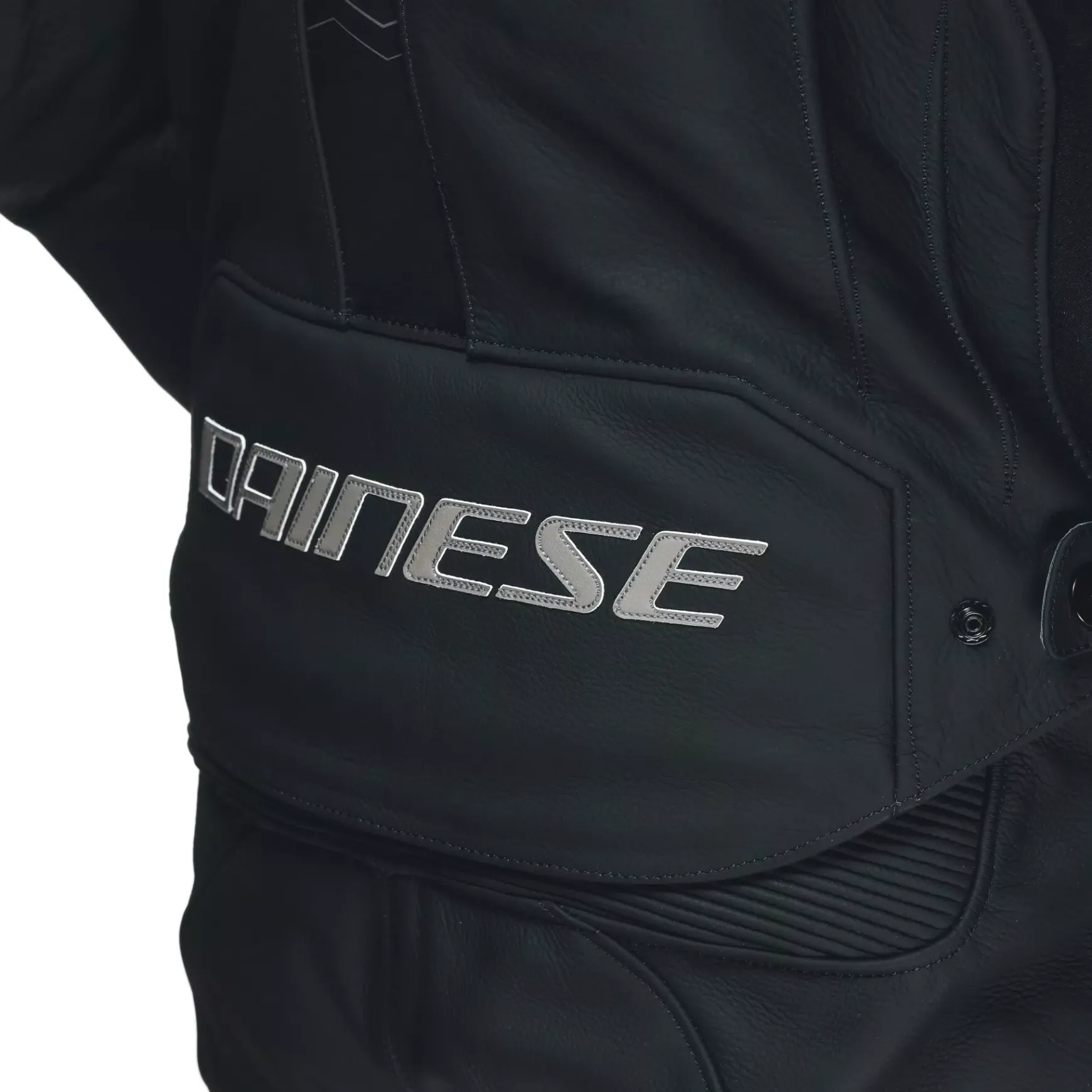 Dainese SUPER SPEED 4 LEATHER JACKET BLACK-MATT/CHARCOAL-GRAY Sale