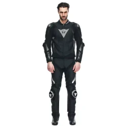 Dainese SUPER SPEED 4 LEATHER JACKET BLACK-MATT/CHARCOAL-GRAY Sale
