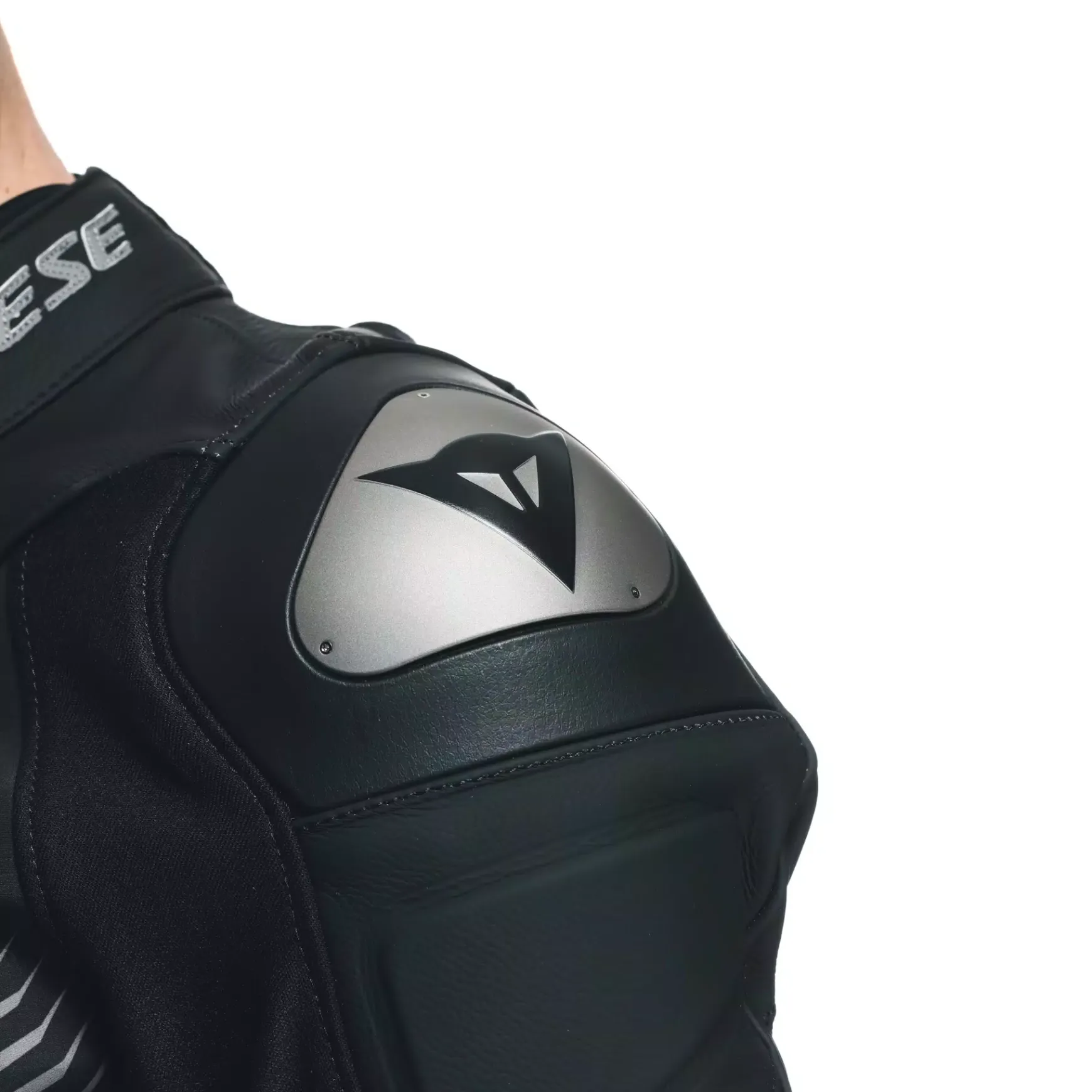 Dainese SUPER SPEED 4 LEATHER JACKET BLACK-MATT/CHARCOAL-GRAY Sale
