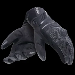 Dainese TEMPEST 2 D-DRY SHORT THERMAL GLOVES BLACK Hot