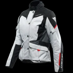 Dainese TEMPEST 3 LADY D-DRY® JACKET GLACIER-GRAY/BLACK/LAVA-RED Outlet