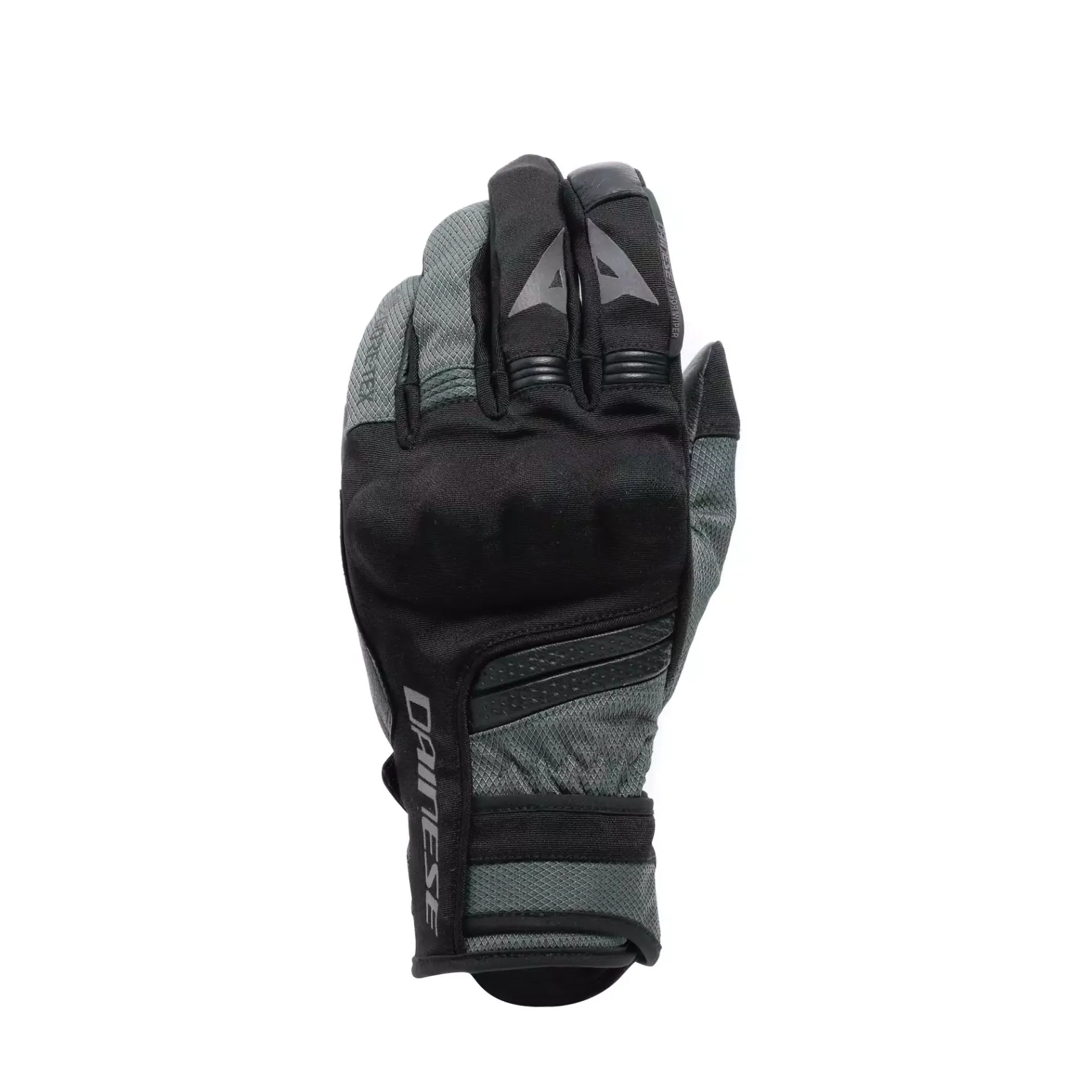 Dainese TEYDE GORE-TEX® - MOTORSCHUTZHANDSCHUHE WASSERDICHT BLACK/ARMY-GREEN Clearance