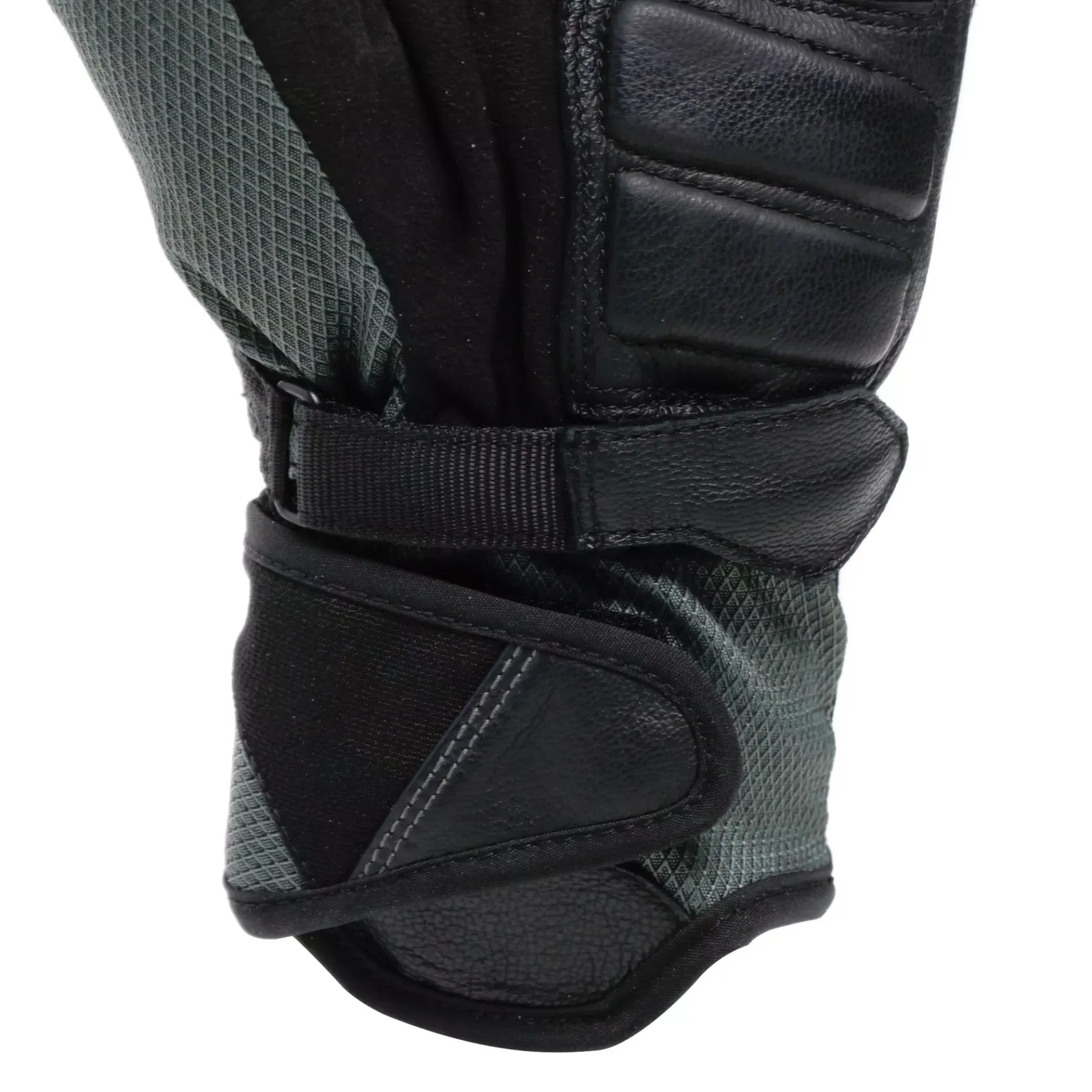 Dainese TEYDE GORE-TEX® - MOTORSCHUTZHANDSCHUHE WASSERDICHT BLACK/ARMY-GREEN Clearance