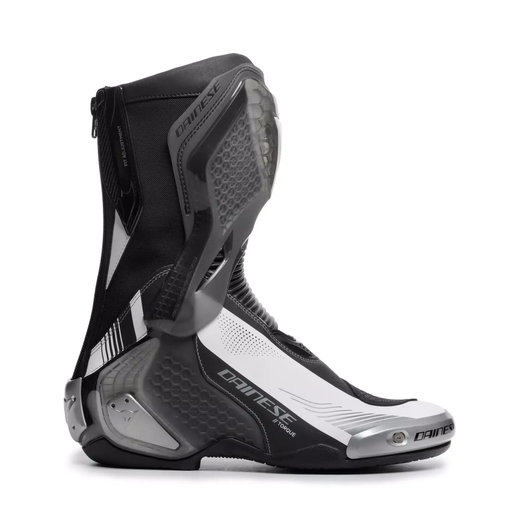 Dainese TORQUE 4 S - RACING- UND STRAßENSTIEFEL HERREN BLACK/WHITE Hot