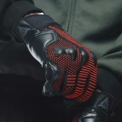 Dainese UNRULY ERGO-TEK GLOVES BLACK/FLUO-RED Hot