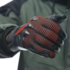 Dainese UNRULY ERGO-TEK GLOVES BLACK/FLUO-RED Hot